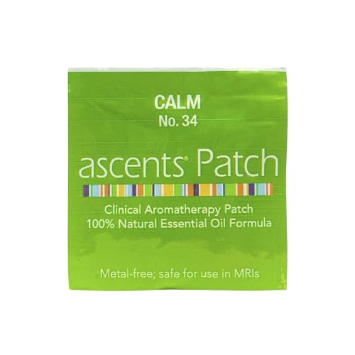 Ascents Calm No. 34 Patche for Stress Relief | Essential Oil Blen...