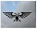 BAGACAY Warhammer 40k Aquila Imperium of Man Decal Bumper Sticker, Auto Graphics Car Side Decals Stickers Windows, Cars, Trucks, Laptops, Black, WWBKK870BK