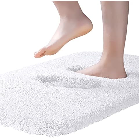 ROLIZOE Ultra Thick Non-Slip Bath Rug Cover