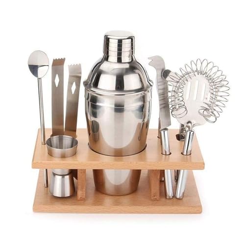 Kit de Bartender, set de 8 piezas para cocteles miniatura 1