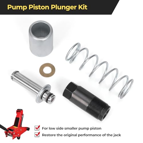 Image of Low Side Smaller Pump Piston Pump Plunger Kit Fit for Most 3 Ton Jack, Compatible with Torin Big Red /Harbor Freight Daytona Pittsburgh /Arcan 3 Ton Floor Jack Rebuild