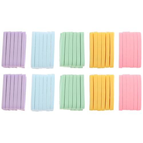 SEWACC Discos Desmaquillantes Comprimidos Esponjas Faciales Suaves 120 Unidades 10 Paquetes Colores Aleatorios Accesorios de Limpieza Facial para Mujer Uso para Color Aleatorio
