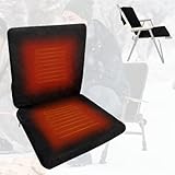 Best Heated Seat Cushions - TCUDCKI Heated Seat Cushion Foldable Memory Foam Heated Review 