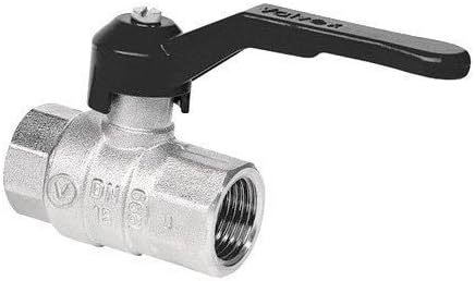 Water Air Lever Inline 3/8inch BSP Thread (15mm) Ball Valve Female x Female Valves