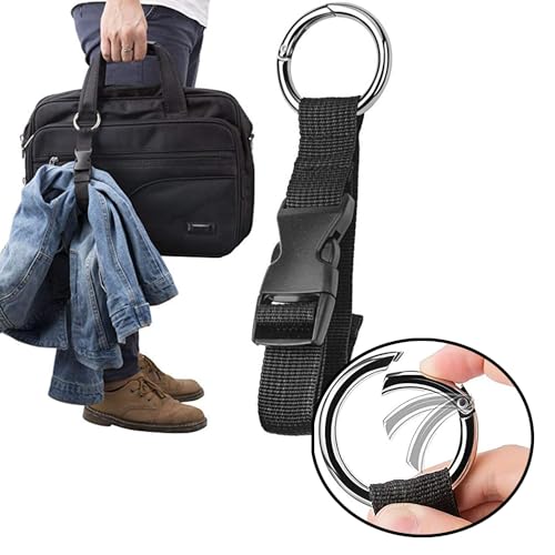 Image of 2PCS Luggage Hook add a Bag Luggage Carrying Hook Duty Belt Key Holder (Multi-Purpose)