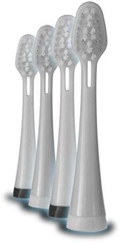 Jager iOsonic Toothbrush Replacement Heads 4 Pack (Pearl)