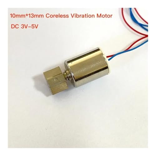 Motor vibración compacto DC 3V-6V con cable largo para solucionar falta de espacio en proyectos 3