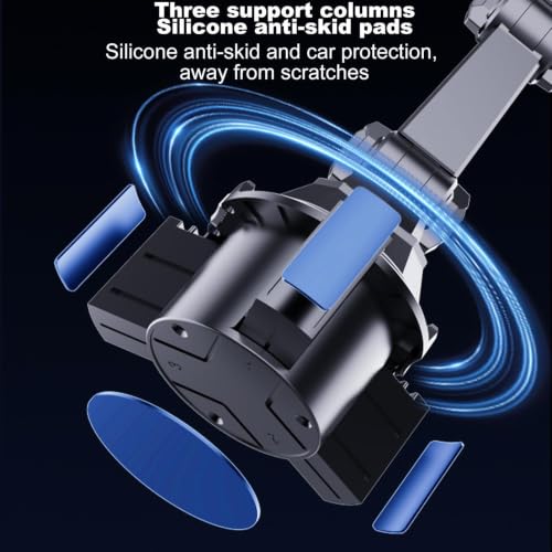 Plateau de porte-gobelet ajustable avec support téléphone intégré
