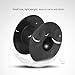 Foosball Rod Bearings Foosball Table Bearings Black 10 Pair Tabletop Foosball Bushings Table Football Bearing Rods Foosball Fun Games sories
