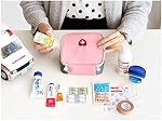 Sac de voyage Premiers soins, petit kit de survie Premiers secours Sac vide pour la maison Outdoor Travel Camping Randonnée Backpacking Vehicle, Mini Sac de rangement de l'organisateur médical vide paquet de 2