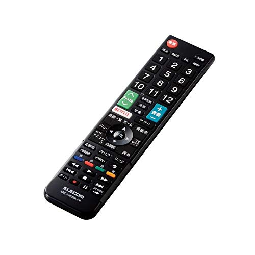 Amazon | エレコム テレビリモコン パナソニック ビエラ対応 設定不要