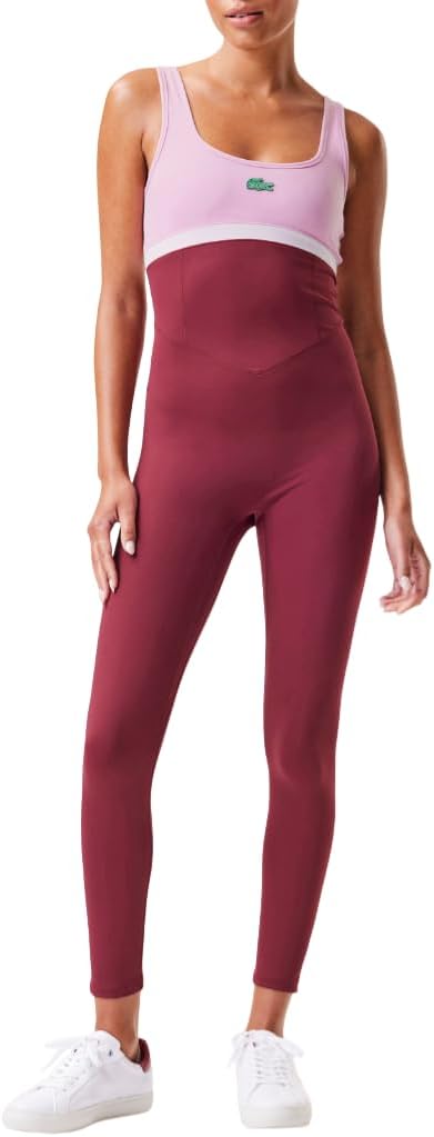 Lacoste x Bandier Women's All Motion Scoop-Neck Bodysuit