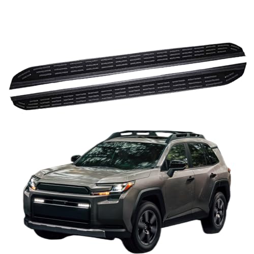 Estribos para Toyota RAV4 2026 2 piezas negro miniatura 1