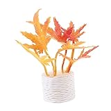 Ornements de bonsaï imitation : agréable au toucher, surface lisse sans impuretés, pas facile à déformer ou à casser, ornement de table