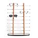 Sunglass Display, Amzdeal Wooden Look Laminate Sunglasses Display Rack, Eyewear Display up to 16 Glasses