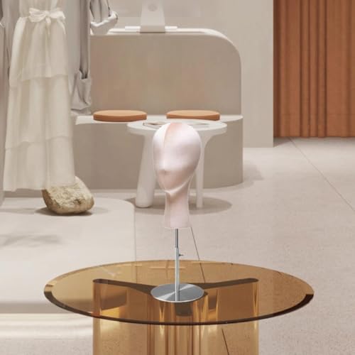 predolo Peruca suporte manequim cabeça modelo elegante estável ajustável hairpieces suporte chapéu e