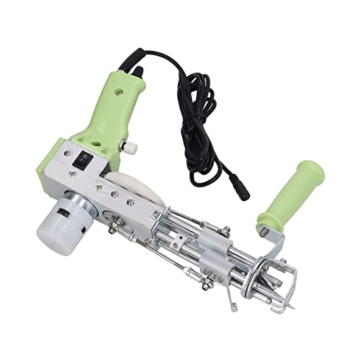 Máquina de Armação de Carpete Elétrica Multiproteção Versátil Máquina de Tufting de Carpete Verde 10