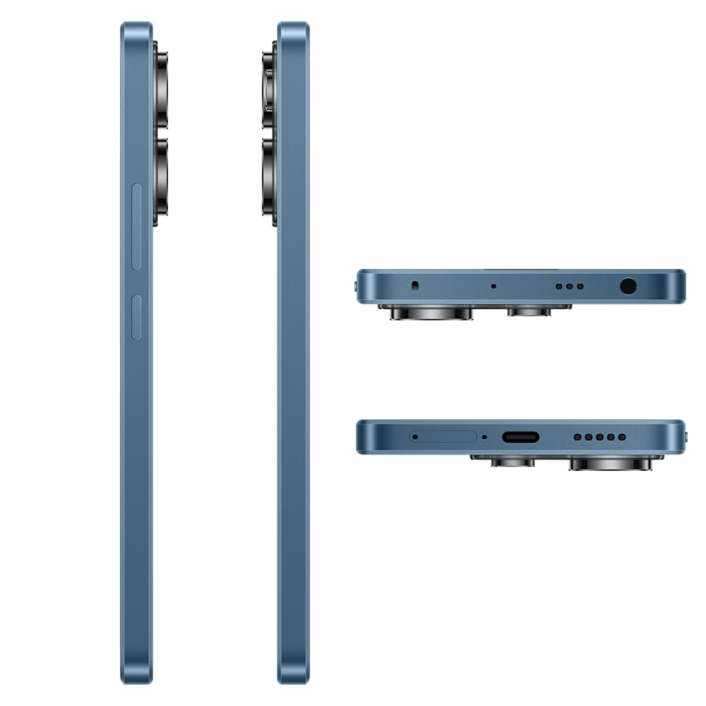 Xiaomi Poco X6 5G Global Version Unlocked (256GB + 8GB) GSM 6.67" 64MP Triple Camera (for Tmobile Mint Tello Global) (Blue)