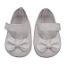 Jilibaba Doll Shoes Flat Shoes con Bownot Mini Cute Kids Toy per Bambole Americane da 18 Pollici Bianche