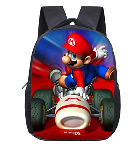 Súper Mario Bolsa Mochila Escolar de Super Bros para niños  para pequeños  para jardín