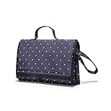 Large Diaper Bag, SAWNZC Baby Nappy Tote Bag Multifunction Travel Backpack Maternity Shoulder Bag Waterproof Handbag Organizer with Strap Changing Pad & Insulated Pocket for Boy Girl-Blue Dot