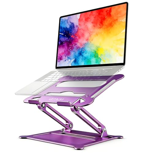 Image of urmust Laptop Stand, Adjustable Laptop Stand for Desk, Purple