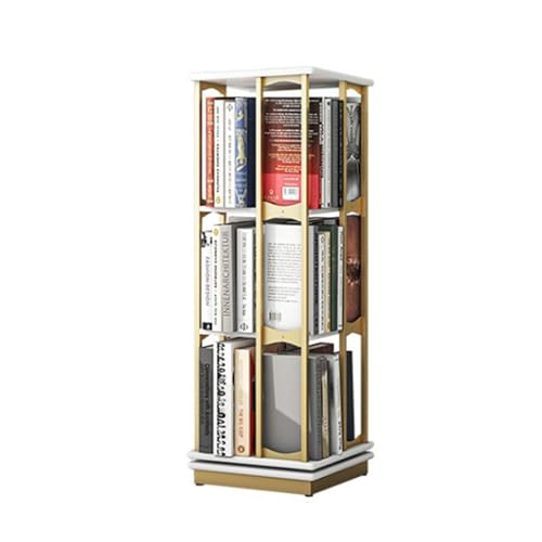 Estantería giratoria 360° para crear un rincón de lectura ordenado en el salón o tu despacho