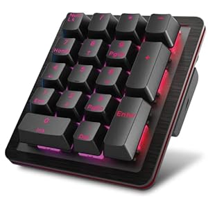 MOUNTAIN Everest 60 Num Pad con iluminación RGB – Lineal 45 Negro