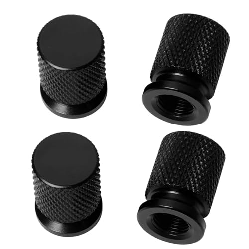 Tapas de vástago de aluminio mecanizado para neumáticos de motos alta cilindrada CB1100
