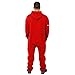 FOCO Chicago Bulls Team Logo Klew Suit - Red - Small