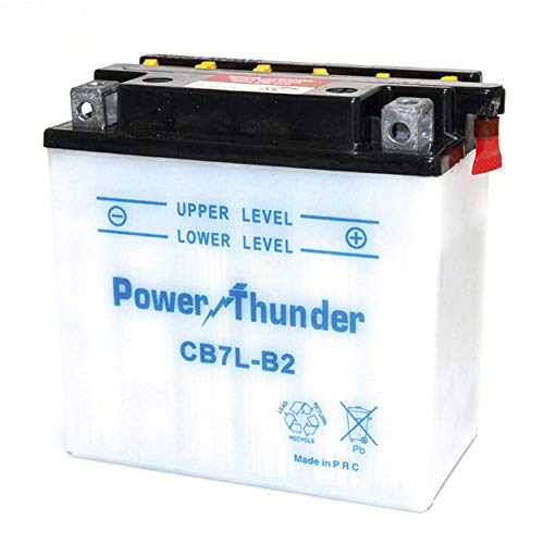 Batería Power Thunder CB7L-B2 con ácido