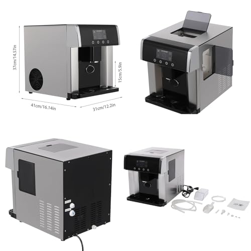 Dispensador de agua con máquina de hielo portátil miniatura 2