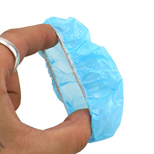 WSSROGY 100 Pcs Waterproof Bath Ear Caps Shower Caps Shower Water Ear Protector Cover