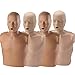 Prestan Professional Adult Diversity Kit CPR Training Manikin 4-Pack (with CPR Monitor) by Prestan Products