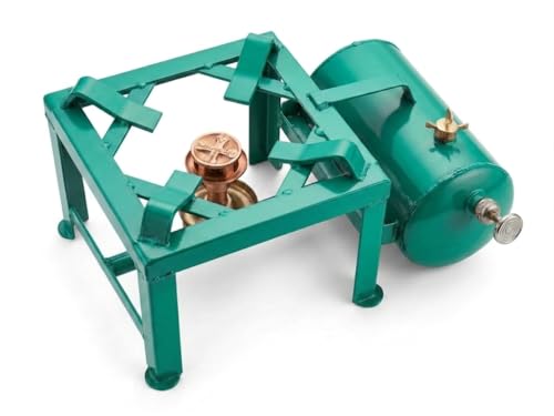 Image of 2 Litre Pump Kerosene Stove | Heavy-Duty Pressure Stove with Brass Burner | High Flame Output | Durable Metal Frame for Commercial, Outdoor & Bulk Cooking | Assorted colours