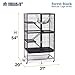 Prevue Pet Products Ferret Stack Two Story Ferret Home with Portable Stand, Escape Proof Lock, Hammock, Ramps, Expandable Add-On Cage Stacking System
