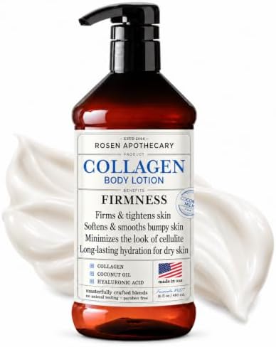 Collagen Body Lotion 480ml - Hydrating Moisturizer, Firms & Smooths Skin