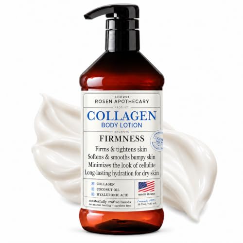 Collagen Body Lotion 480ml - Hydrating Moisturizer, Firms & Smooths Skin