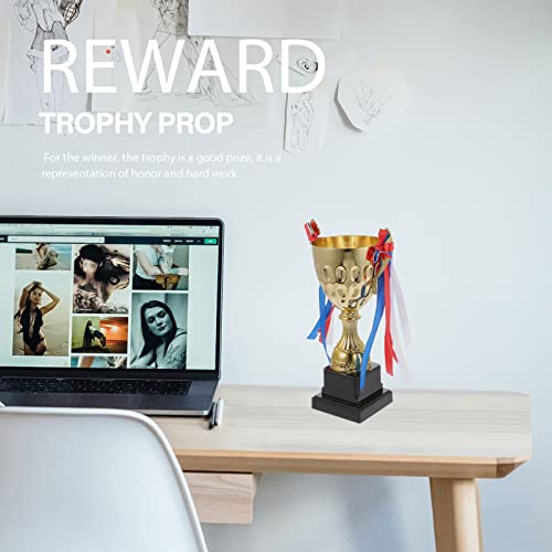 Toddmomy 1 Peça Copo de Troféu de Ouro Troféus de Prêmio de Vencedor de Dourada para Torneios Esport