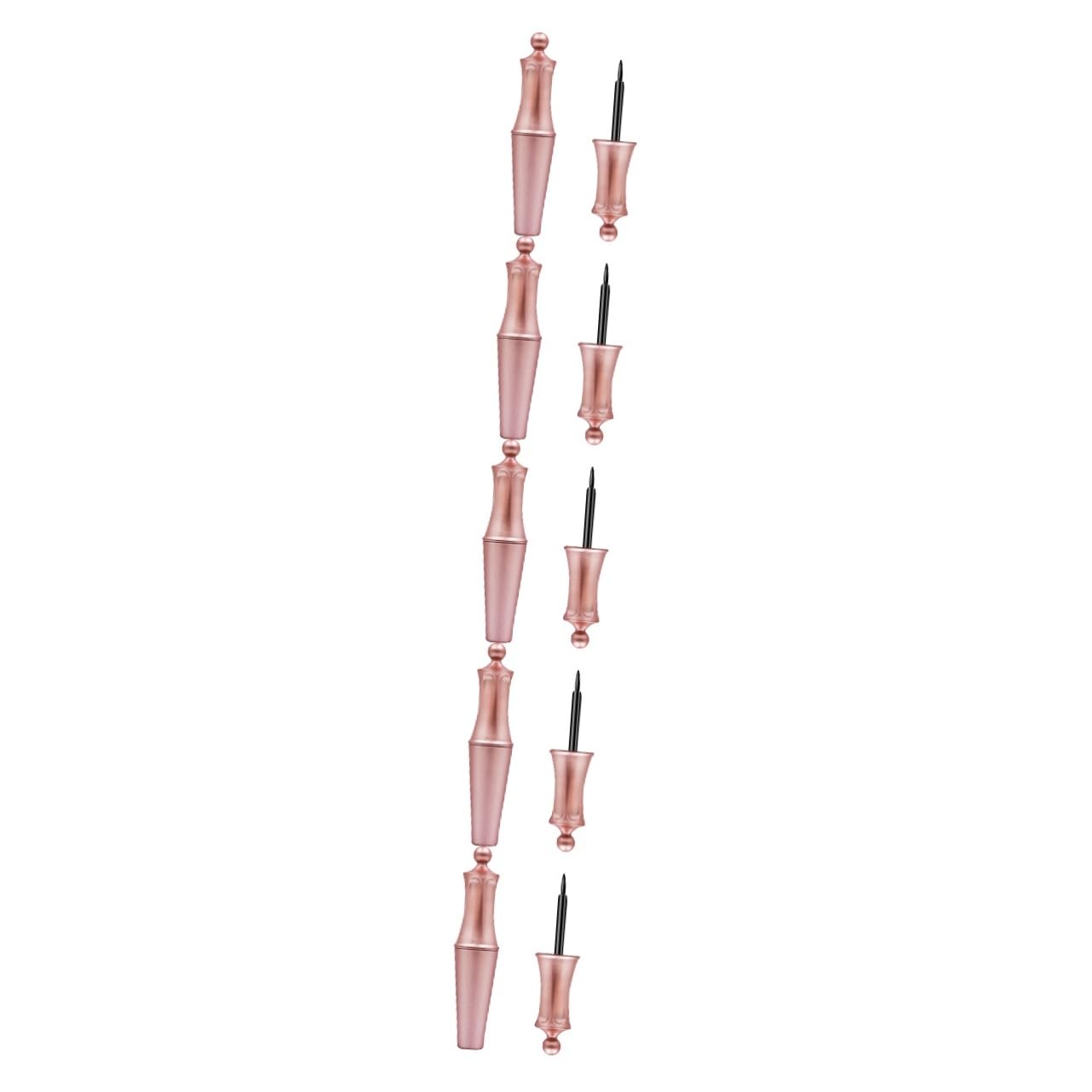 Didiseaon 5 Set Di Penna Eyeliner Magnetica Eyeliner Liquido Kit Per Il Trucco 4 Ml Per Donne E Adolescenti 2 Pezzi * 5