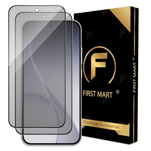 Image of FIRST MART Military-Grade Matte Anti-Glare Tempered Glass for Oppo Reno 15 Pro Mini (6.59 Inch) With Installation Kit | Edge to Edge Coverage |Anti Glare, Bubble-Free [2 Pack]