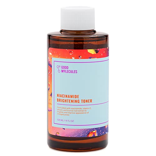 Good Molecules Niacinamide Texture And Pore Refining Set - Niacinamide Brightening Toner and B3 Facial Serum for Enlarged Pores, Tone, Texture, Brightening, Clearing, Hydrating - Skin Care For Face