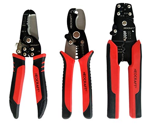 Neocraft NET10007 3Pc Wire Striper Tool Set