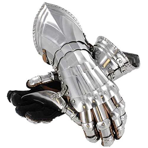 Guantes de caballeros medievales para eventos de recreación y festivales temáticos