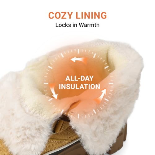 Women’s Lace Up Ankle Snow Boots - image 5