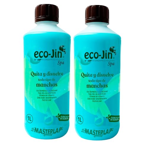 Eco-Jin Spá 1L | Limpiador ecológico multiusos para el hogar (2 unidades)