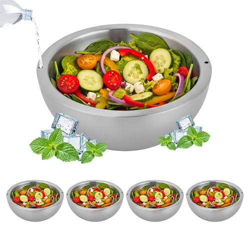 Set 5 tazones de acero inoxidable 1 L miniatura 1