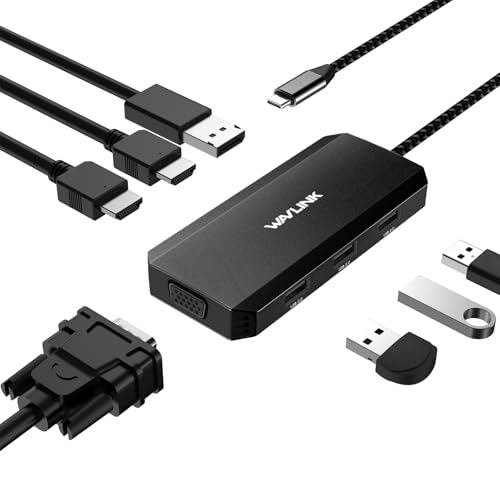 Adaptador Multiport USB C Solución a la Falta de Puertos en Laptops Thinkpad con Doble HDMI