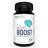Neuro Boost Brain Supplement – #1 Physician Formulated Scientific Nootropic for Focus, Clarity, Memory, & Cognition – Natural Ingredients including Gingko Biloba, DMAE, Rhodiola Rosea, & More – 60 Ct