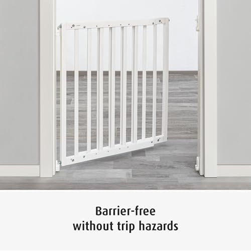 reer Türgitter und Treppenschutzgitter | Baukasten zum Selbstbauen | zum Schrauben | ausziehbar 63-103,5 cm | weiß